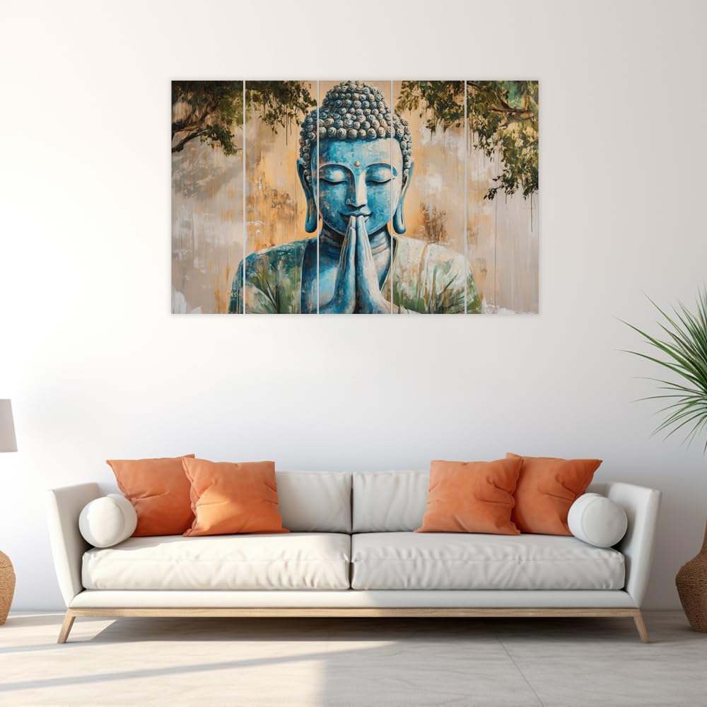 inep-b0dl5qcqqr-stylish-bedroom-featuring-buddha-bliss-5-panel-framed-wall-art-bringing-serene-vibes.jpg